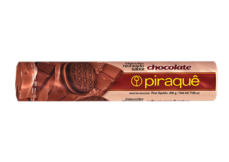 creme sandwich chocolate.jpg - Ingredientes: Farinha de trigo rica com ferro e ácido fólico, açúcar, gordura vegetal interesterificada, amido de milho, maltodextrina, cacau em pó, leite em pó, açúcar invertido, sal e malte. Estabilizante: lecitina de soja, fermentos químicos: bicarbonato de sódio, bicarbonato de amônio e fosfato monocálcico, emulsificante: estearoil 2-lactil lactato de cálcio, acidulante: ácido cítrico, aroma natural reforçado de chocolate e aroma artificial de leite. CONTÉM GLÚTEN.